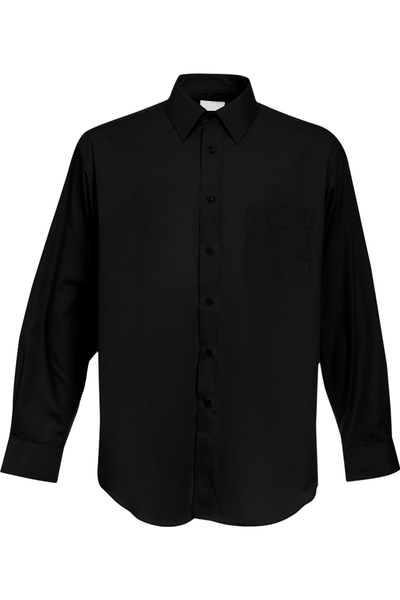 Harriton Men's 3.1 oz. Essential Poplin