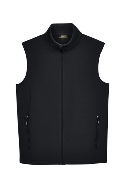CORE365 Men's Cruise Two-Layer Fleece Bonded Soft Shell Vest
