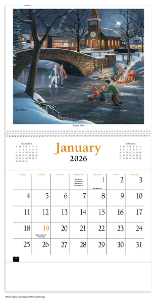 HotLine® Products America Remembered Pocket Calendar
