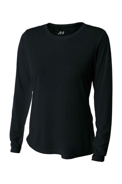 A4 Women's Cooling Performance Long Sleeve Tee