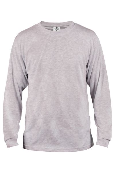 Vapor Apparel SpunSoft Tech Long Sleeve - Ash Heather