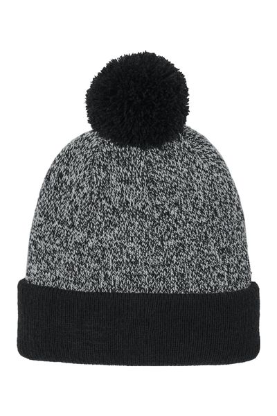 Sport-Tek Halftime Heather Pom Beanie