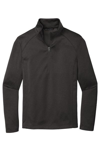Port Authority Diamond Heather Fleece 1/4-Zip Pullover