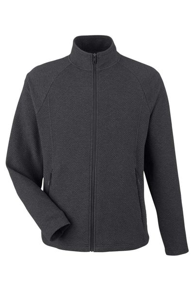 North End Men's Spirit Textured Full-Zip