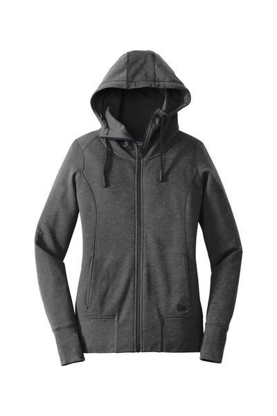 New Era Women's Tri-Blend Fleece Full-Zip Hoodie