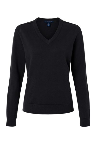Devon & Jones Women's New Classics V-Neck Sweater