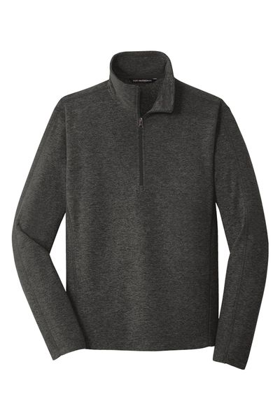 Port Authority Heather Microfleece 1/2-Zip Pullover
