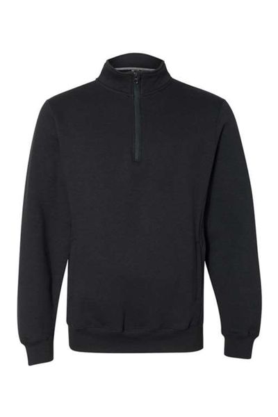 Russell Athletic Dri Power Quarter-Zip Cadet Collar Sweatshirt