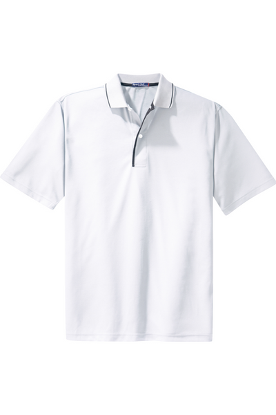 Sport-Tek® Dri-Mesh® Polo with Tipped Collar and Piping
