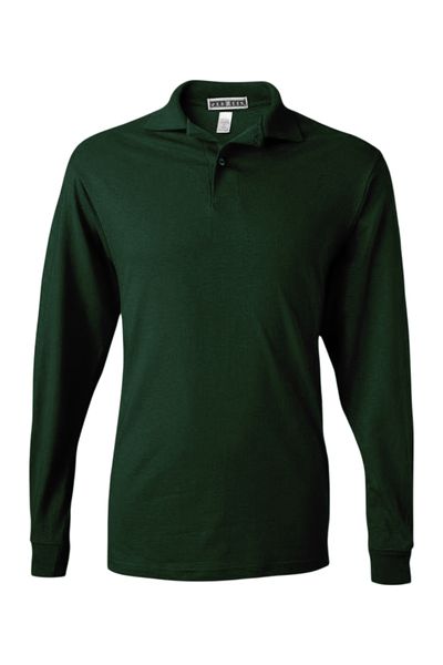 Jerzees Dri-Power Long Sleeve Polo