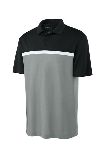 Sport-Tek UV Micropique Colorblock Polo