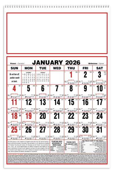 Triumph® Calendars Large Almanac