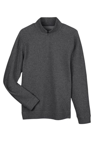 North End Men's Spirit Textured Quarter-Zip