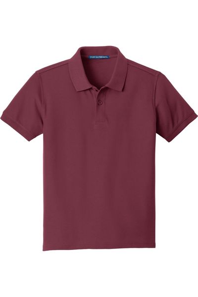 Port Authority Youth Core Classic Pique Polo