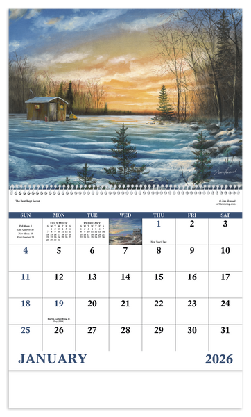 Good Value™ Scenic Memories - Spiral Calendar