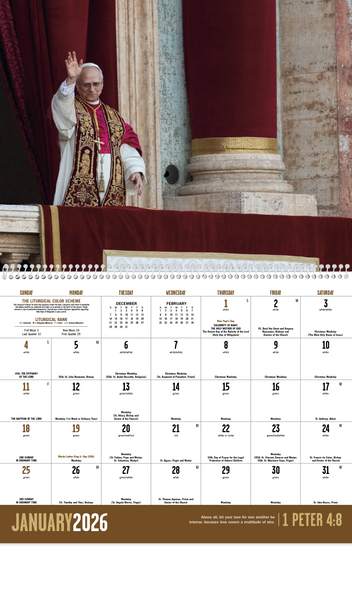 Good Value™ Catholic Spirit - Spiral Calendar