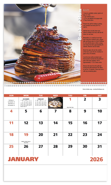 Good Value™ Grilling - Spiral Calendar