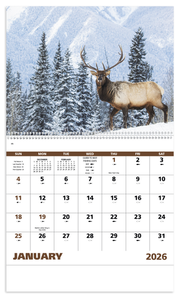 Good Value™ Wildlife Portraits - Spiral Calendar