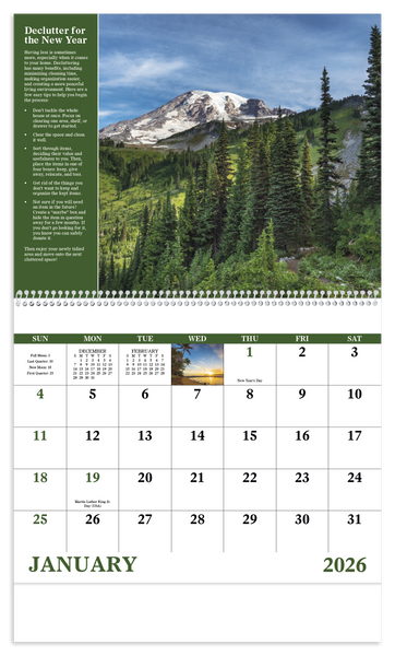 Good Value™ Healthy Living - Spiral Calendar