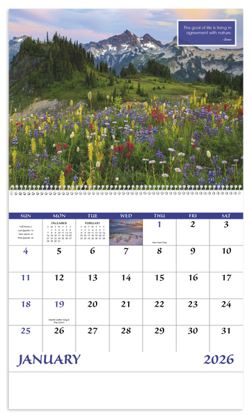 Good Value™ Inspirations for Life - Spiral Calendar