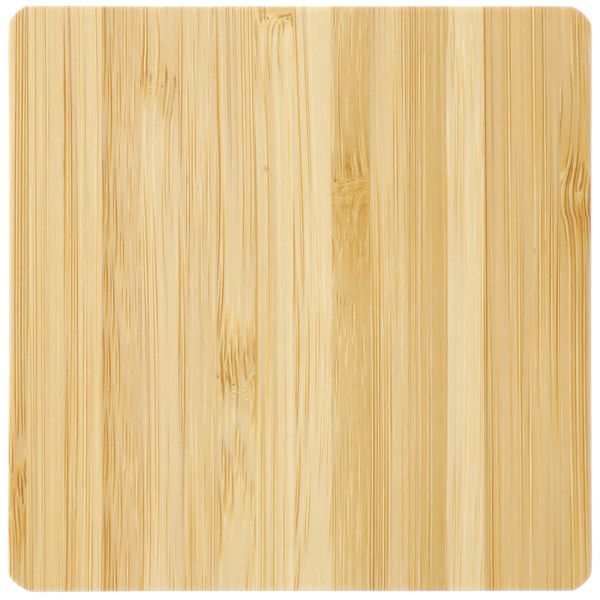 FSC® 100% Bamboo Wireless Charge Pad w/Dual Output