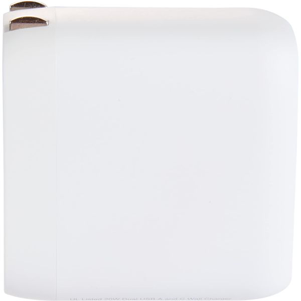 UL Listed 20W Dual USB A and C Wall Charger