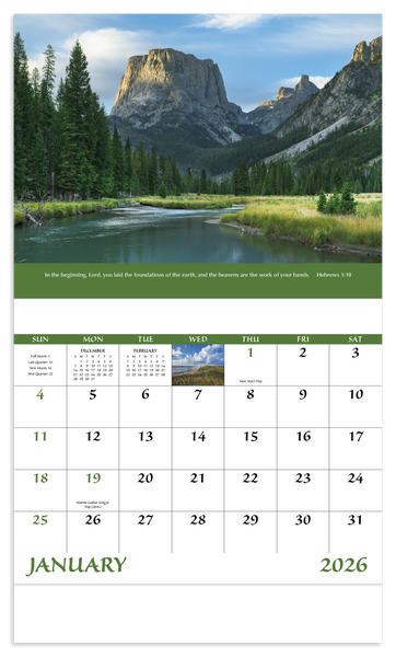 Good Value™ Eternal Word - Stapled Calendar