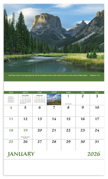 Good Value™ Everlasting Word - Stapled Calendar