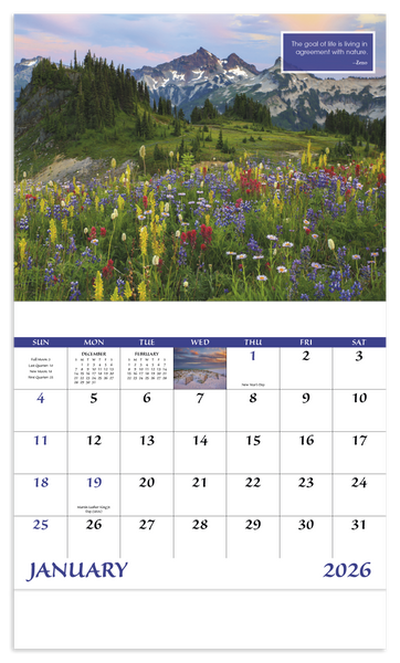 Good Value™ Inspirations for Life - Stapled Calendar