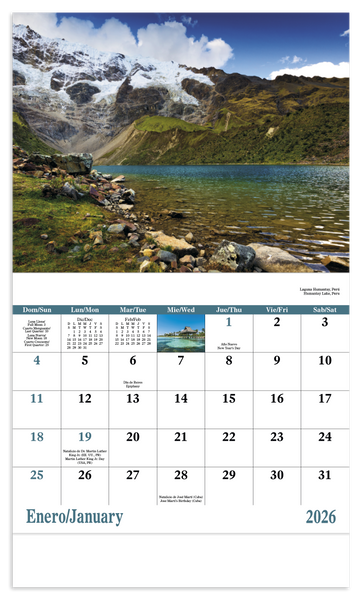 Good Value™ Latinoamerica en Paisajes - Stapled Calendar