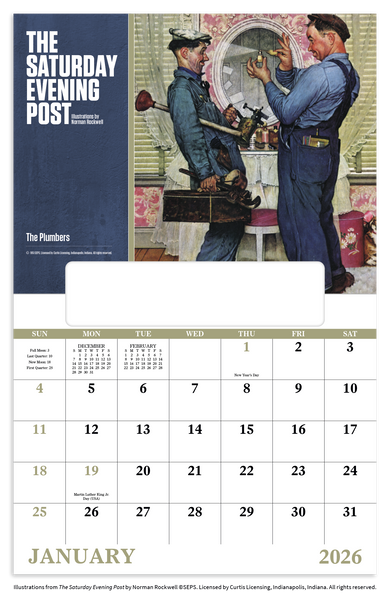 Good Value™ The Saturday Evening Post - Window Calendar