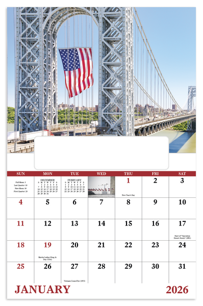 Good Value™ Celebrate America - Window Calendar