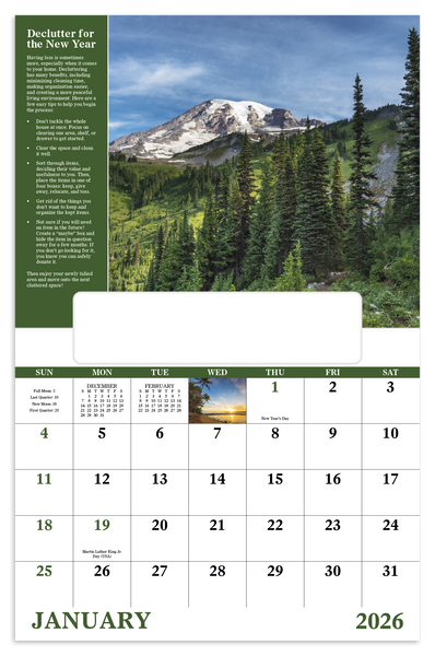 Good Value™ Healthy Living - Window Calendar