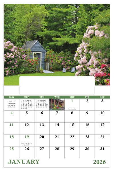 Good Value™ Garden Walk - Window Calendar