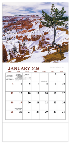 Good Value™ Landscapes of America - Mini Calendar