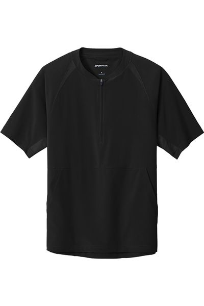 Sport-Tek Repeat 1/2-Zip Short Sleeve Jacket