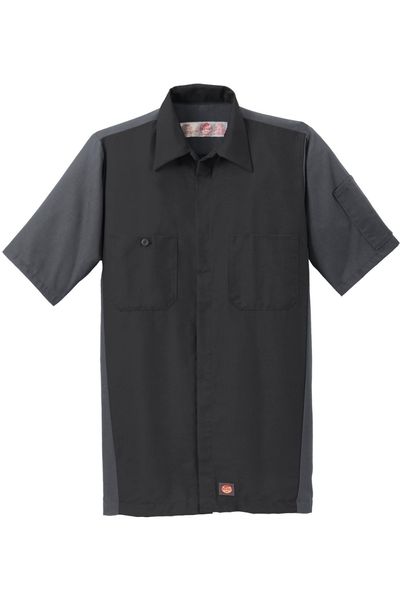 Red Kap Short Sleeve Ripstop Crew Shirt