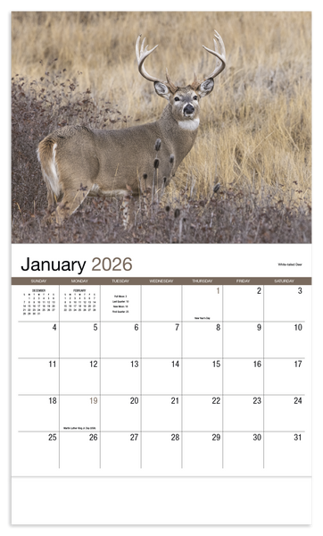 HotLine® Products Wildlife Appointment Calendar - Stapled