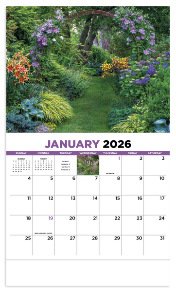 HotLine® Products Gardens Appointment Calendar - Stapled