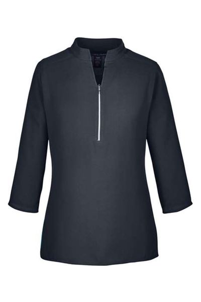 Devon & Jones Women's Perfect Fit Three-Quarter Sleeve Crepe Tunic