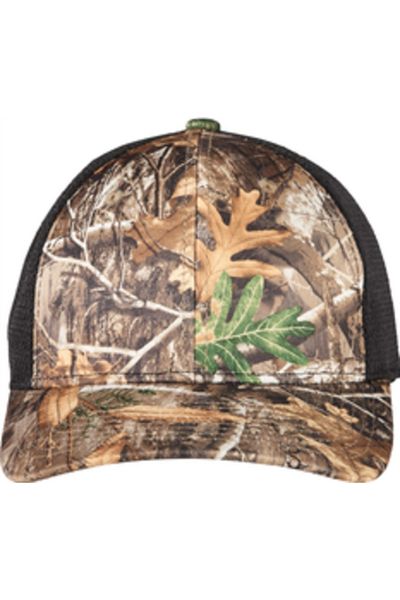 Port Authority Performance Camouflage Mesh Back Snapback Cap