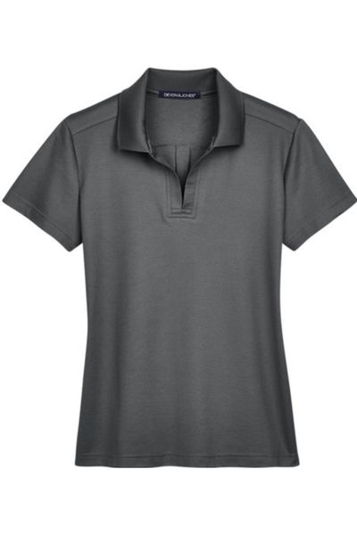 Devon & Jones CrownLux Performance Ladies' Plaited Polo