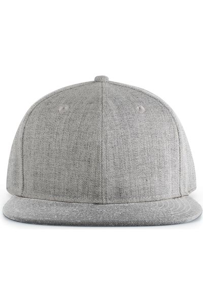 Pacific Headwear Wool Blend Heather Snapback Cap