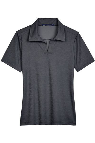 Devon & Jones CrownLux Performance Ladies' Address Melange Polo