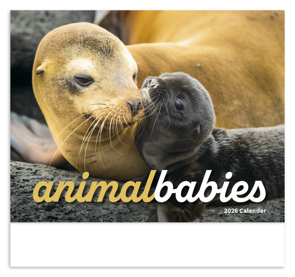 HotLine® Products Animal Babies Appointment Calendar - Stapled