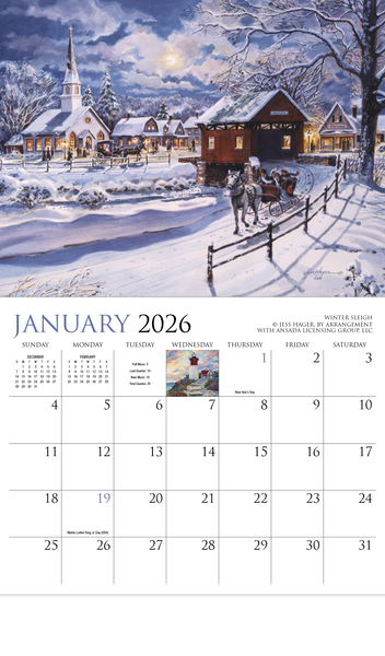 HotLine® Products Back Home Appointment Calendar - Stapled