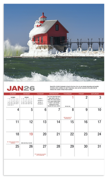 HotLine® Products Weather Almanac Appointment Calendar - Stapled