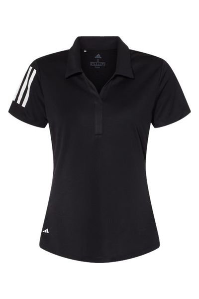 Adidas Women's Floating 3-Stripes Polo