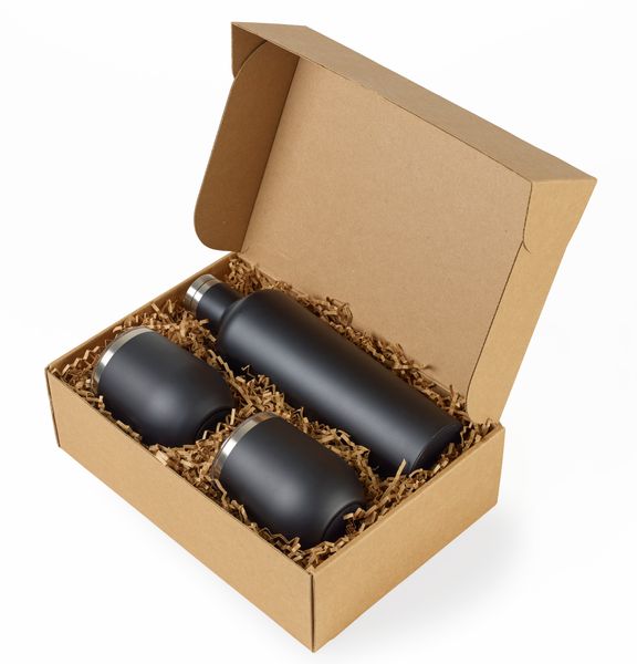 CORKCICLE® Canteen & Stemless Wine Cup Gift Set