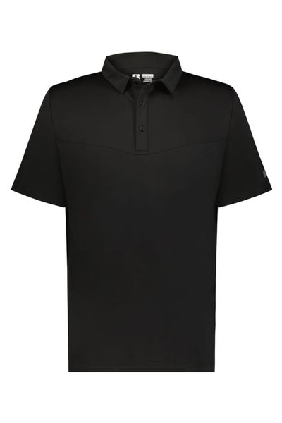 Russell Sideline Grid Polo
